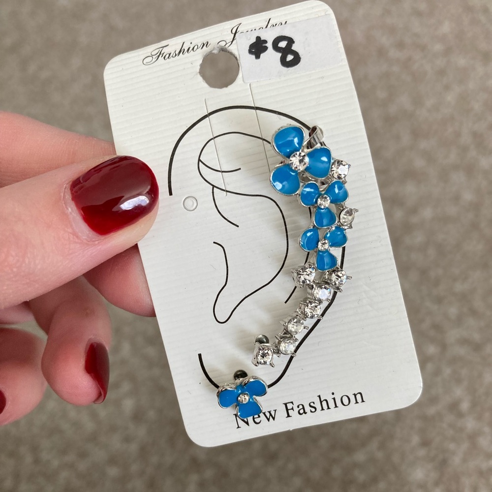 Fashion Ear Cuff Flower Piece